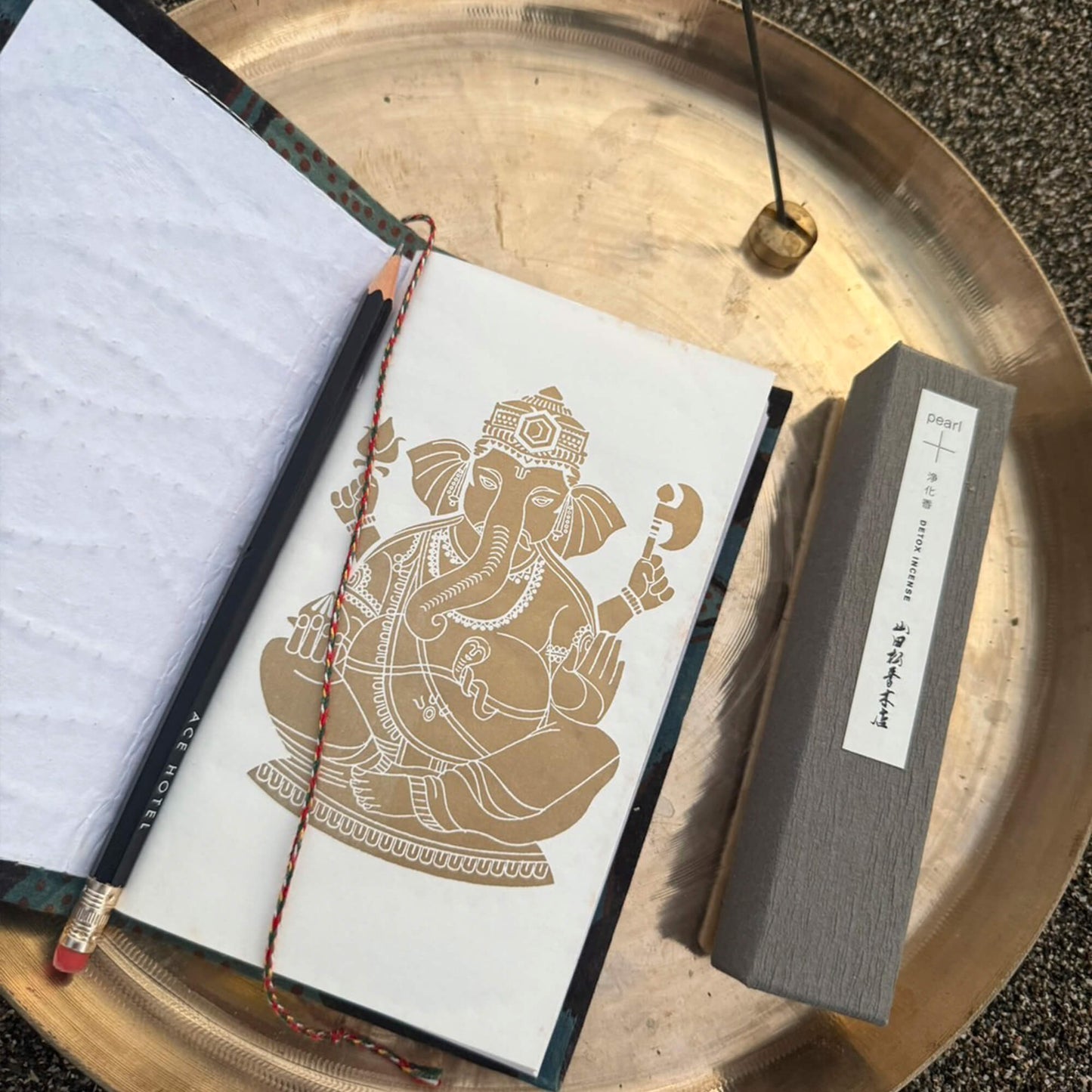 Pearl+ Detox Incense & NotebookSet